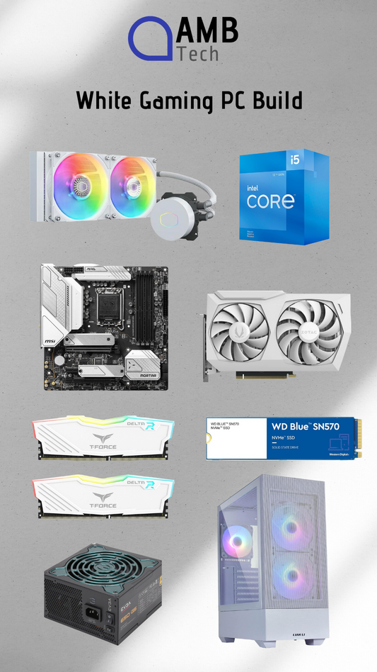 White Gaming PC